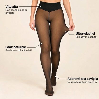 Legging termici modellanti anticellulite GlowSculpt™